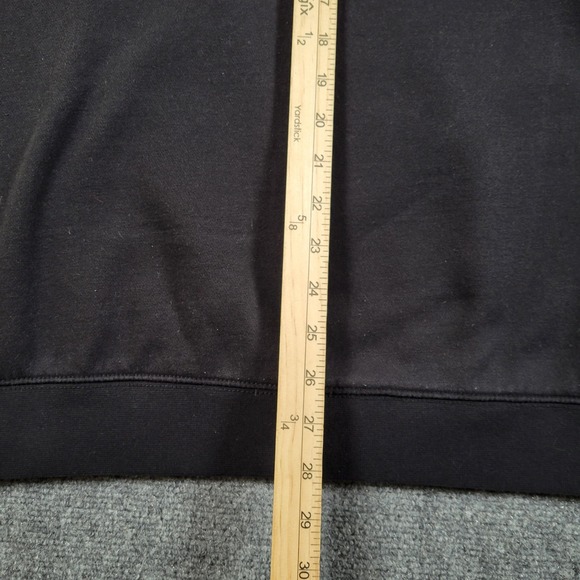 Carhartt Hoodie Mens 2XL Loose Fit Black Joe's Donuts Fleece Sweatshirt K121 - Picture 4 of 7